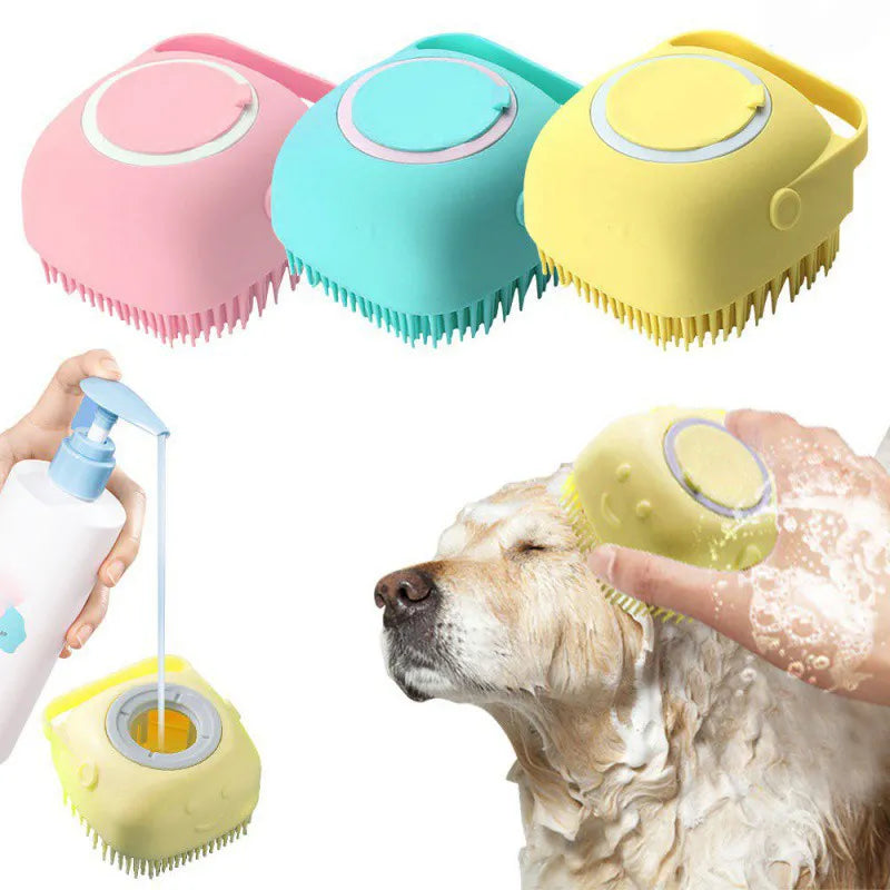 Cat and Dog Bath Massage Brush